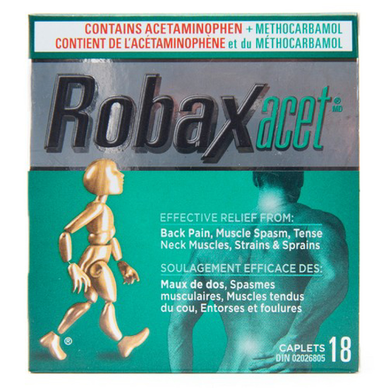 Picture of ROBAXT PAIN RELIEF CPLT 500 MG 18S