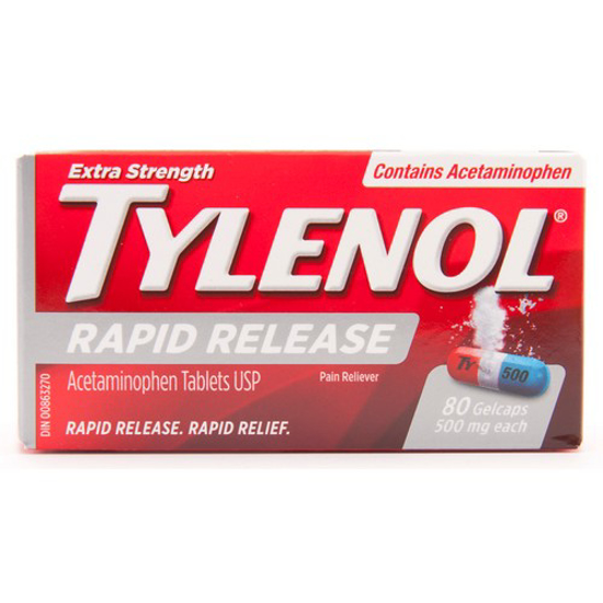 Picture of TYLENOL ACET XTRA RR GELCAPS 80S