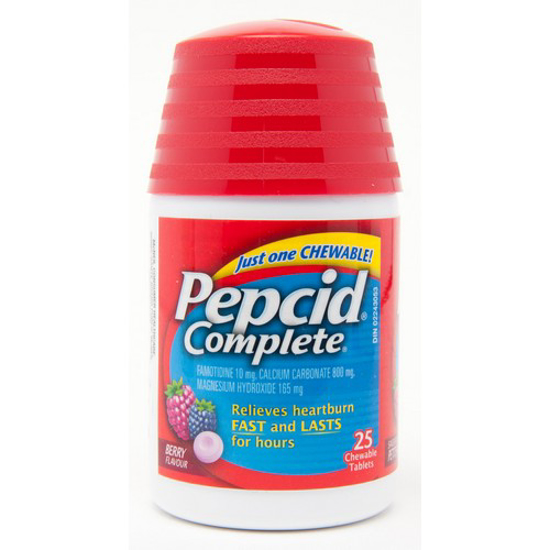 Picture of PEPCID CMPLT BERRY - CHEW TAB 25S