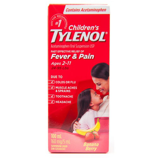 Picture of TYLENOL CHILD BAN BERRY TWIST 100ML