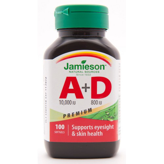 Picture of JAMIESON VIT AandD FORTIFD CPSL 100S