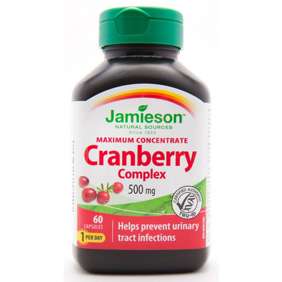 Picture of JAMIESON CRANBERRY CPSL 500MG 60S