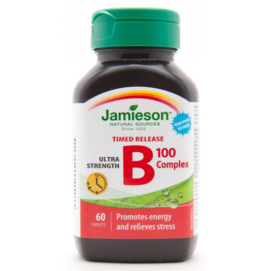 Picture of JAMIESON VIT B CPLX CPLT 100MG 60S