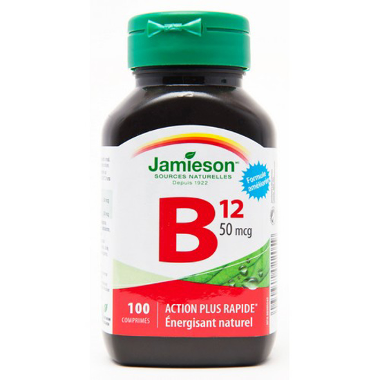 Picture of JAMIESON VIT B12 TAB 50MCG 100S