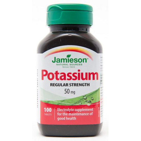 Picture of JAMIESON POTASSIUM TAB 50MG 100S