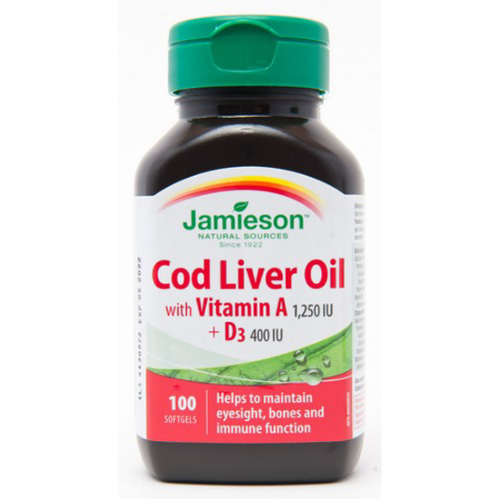 Picture of JAMIESON COD LIVER OIL 10MIN 100S