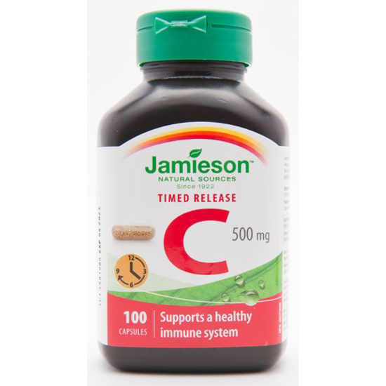 Picture of JAMIESON VIT C TR CPSL 500MG 100S