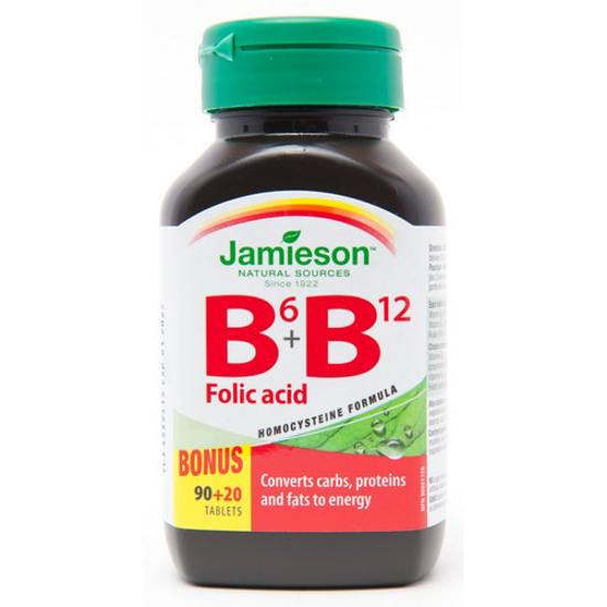 Picture of JAMIESON B6/B12 FOLIC ACID 90+20S