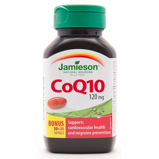 Picture of JAMIESON COQ10 120MG 30+30S