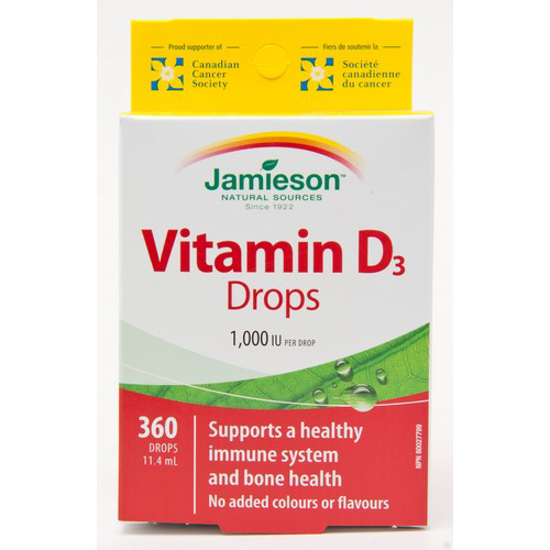 Picture of JAMIESON VITAMIN D DROPLETS 11.4ML