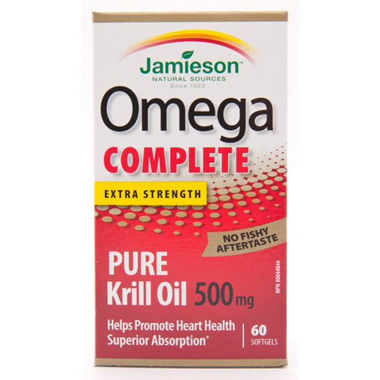 Picture of OMEGA COMPLETE SUPER KRILL 500MG