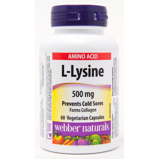 Picture of WN L-LYSINE CPSL 500MG 60S