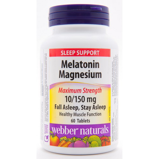 Picture of WEBBER NATURALS MELATONIN and MAGNESI