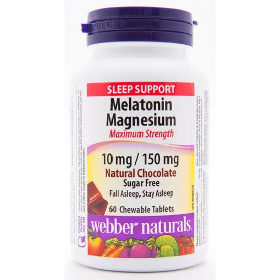 Picture of WEBBER NATURALS MELATONIN MAGNESIUM