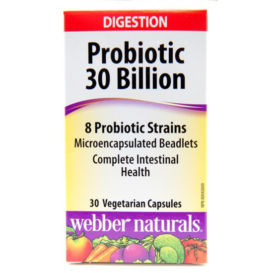 Picture of WEBBER NATURALS PROBIOTIC 30 BILLIO