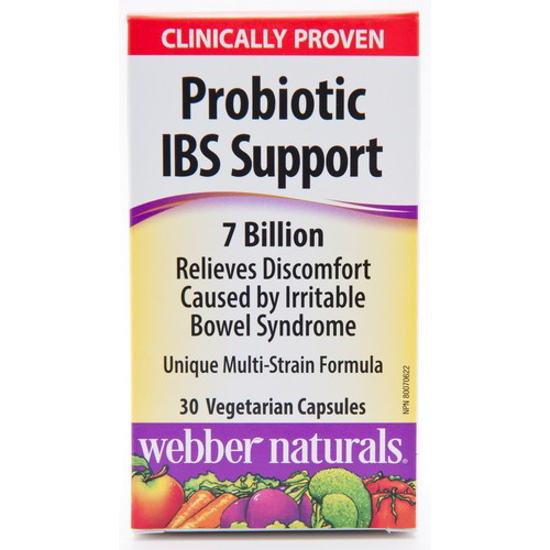 Picture of PROBIOTIC IBS SUPPORT CAPS 30 WEBBE