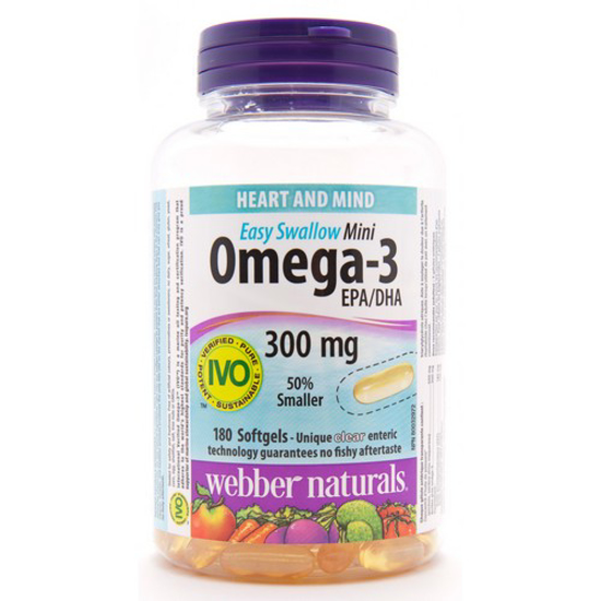 Picture of WEBBER NATURALS OMEGA-3 MINIS CLEAR