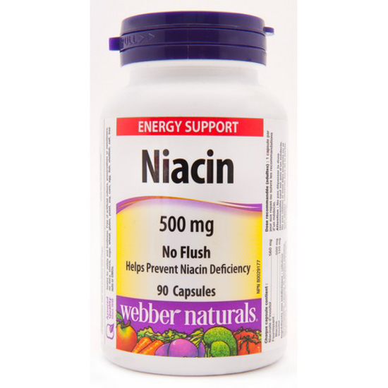 Picture of WN NO FLUSH NIACIN CAP 500MG 90S