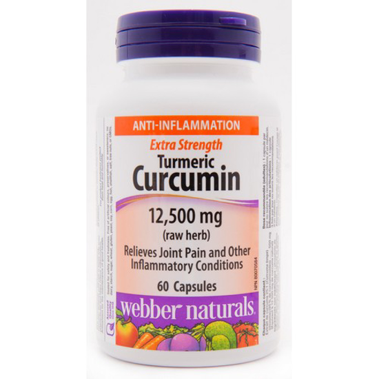 Picture of WEBBER TURMERIC CURCUMIN 500MG