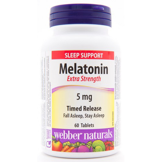 Picture of WEBBER NATURALS MELATONIN TIME RELE