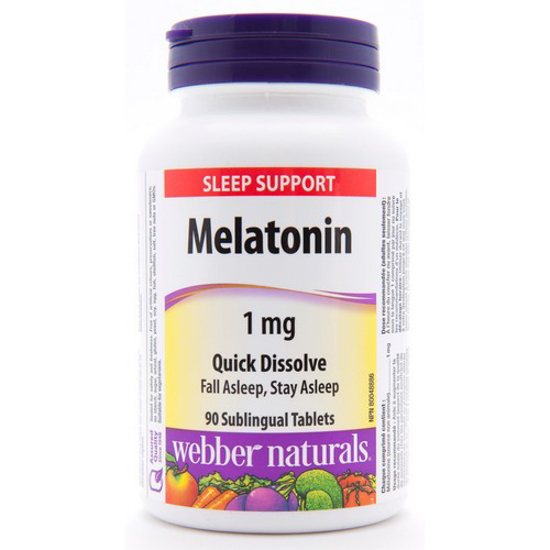 Picture of WN MELATONIN - SUBLINGUAL 1MG 90S