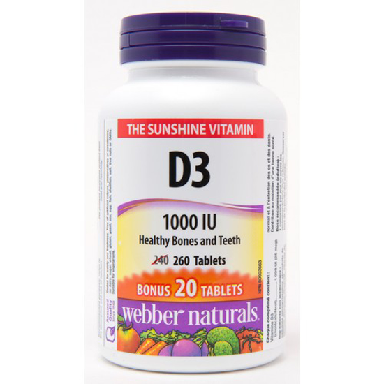 Picture of WN VIT D - BNS 1000IU 240+20S