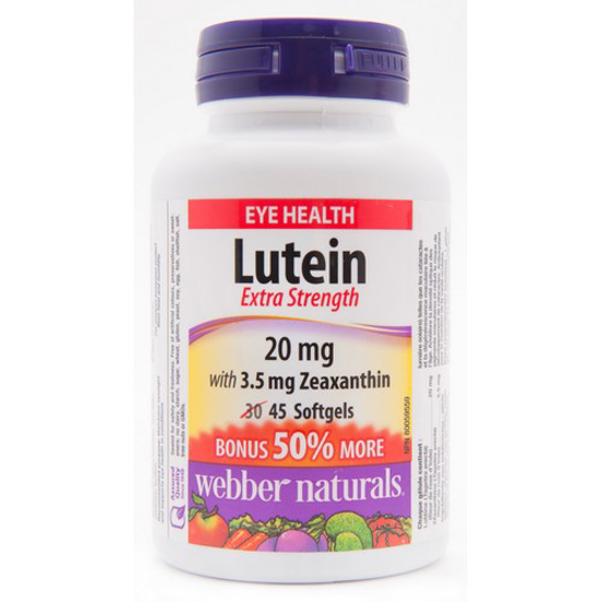 Picture of WN LUTEIN XTRA STRGTH 20MG 30+15S