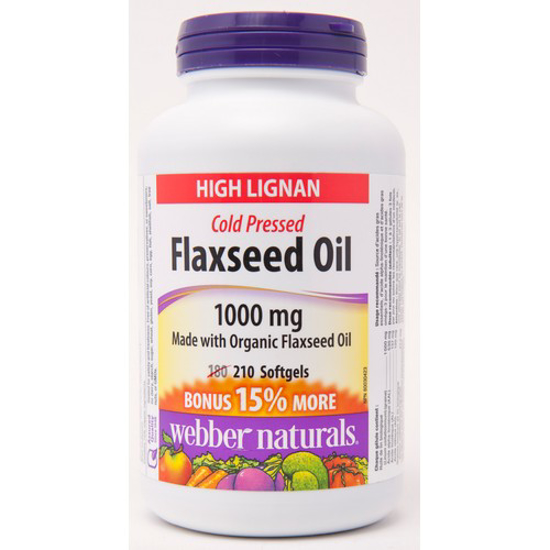 Picture of WN FLAXSEED OIL 1000MG 180+30S