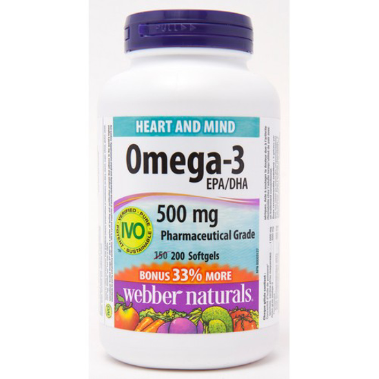 Picture of WN OMEGA 3 SFTGEL - 500MG 150+50S