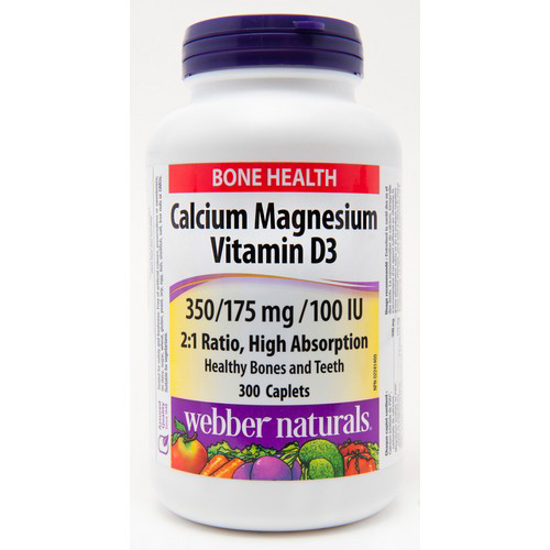 Picture of WEBBER NATURALS CAL-MAG WITH D3 350