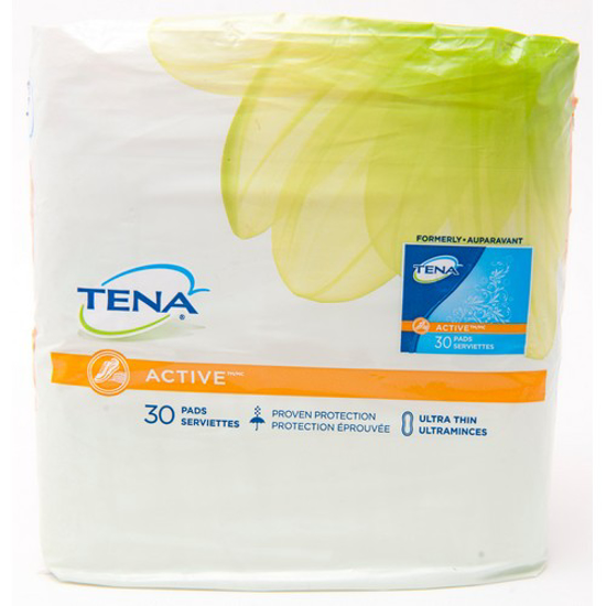 Picture of TENA PADS DRI ACTIVE SLENDER 30S