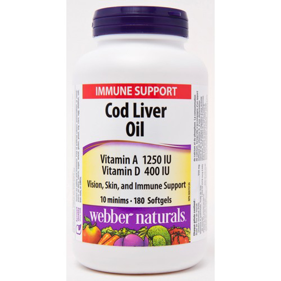 Picture of WN COD LIVER OIL SFTGEL CPSL 180S