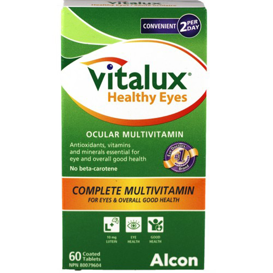 Picture of VITALUX HLTHY EYES W/LUTEIN TAB 60S