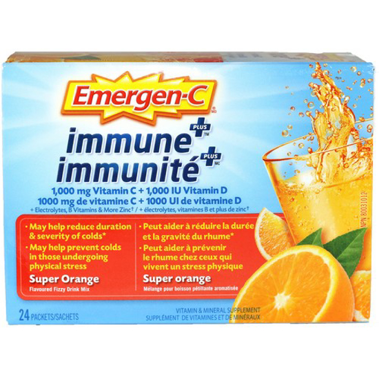 Picture of EMERGEN-C IMMUNE+ SUPER ORANGE 24S