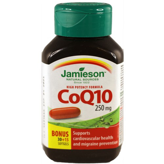 Picture of JAMIESON COQ 10 - BNS 250MG 30+15S