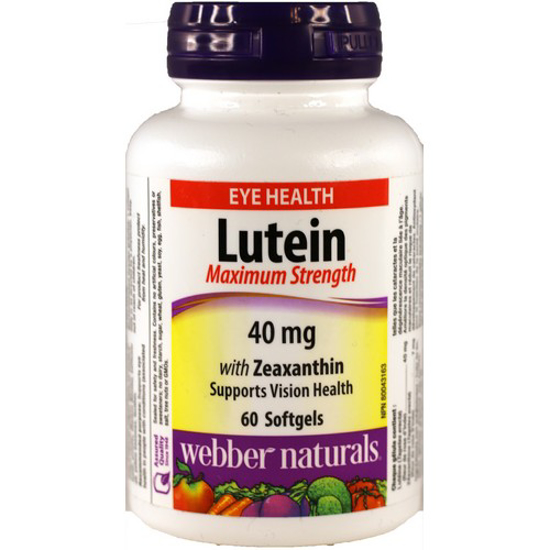 Picture of WEBBER NATURALS LUTEIN W/ZEAXANTHIN