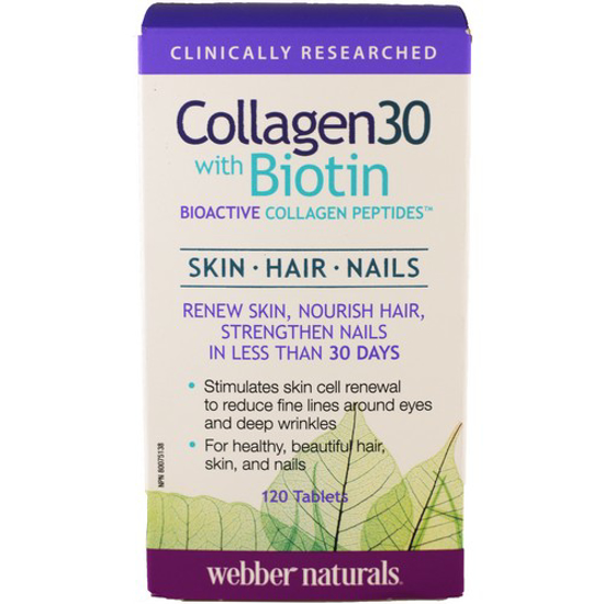 Picture of WEBBER NATURALS COLLAGEN30 WITH BIO