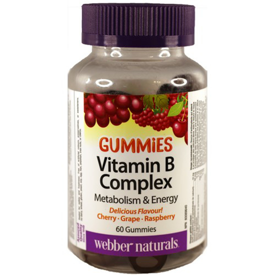 Picture of WEBBER NATURALS B COMPLEX GUMMIES 6