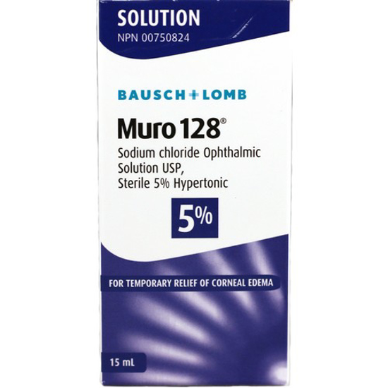 Picture of MURO 128 SOLUTION 5% 15.00 ML