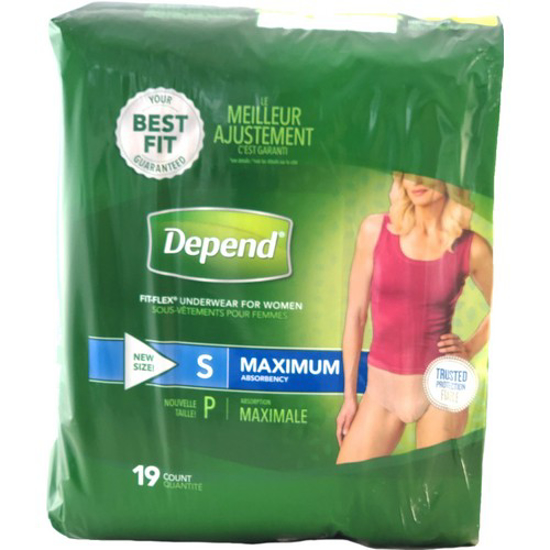 Picture of DEPEND WOMEN UNDERWEAR MAXIMUM ABSO