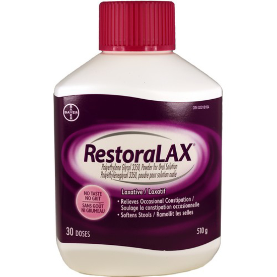 Picture of RESTORALAX 30 ONCE-DAILY DOSE 510GR