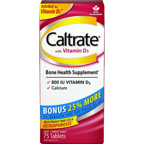 Picture of CALTRATE W/VIT D - BNS CPSL 75S