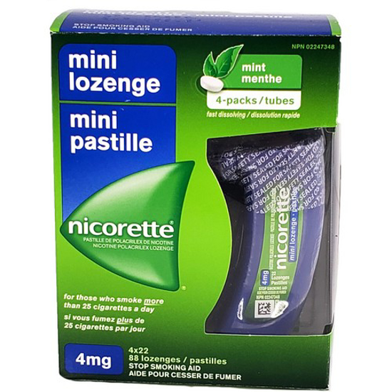 Picture of NICRETTE MINI LOZ FRSH MINT 4MG 88S