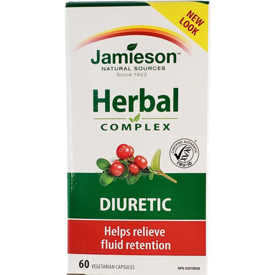 Picture of JAMIESON HERBAL DIURETIC CPLT 60S