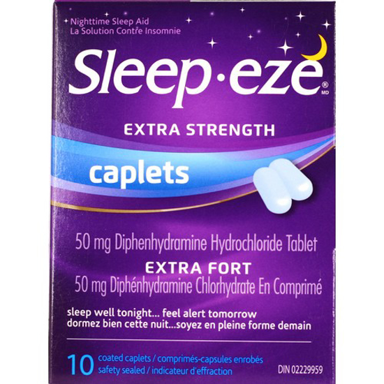 Picture of SLEEPEZE EXTRA STRENGTH CAPLETS 10