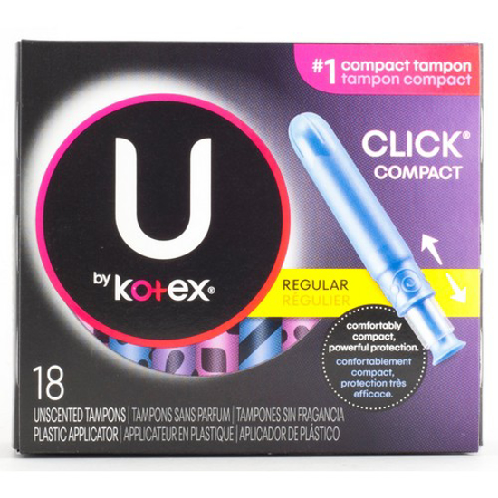 Picture of KOTEX U TAMPON - REG 18S