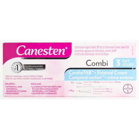 Picture of CANESTEN 3-DAY COMBI-PAK