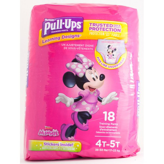 Picture of HUGGIES PULL-UPS LEARNG GIRL 4T 18S