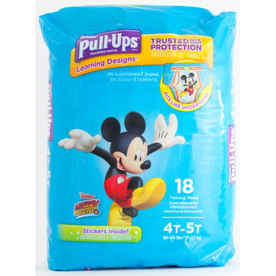 Picture of HUGGIES PULL-UPS LRNG BOY 4-5T 18S