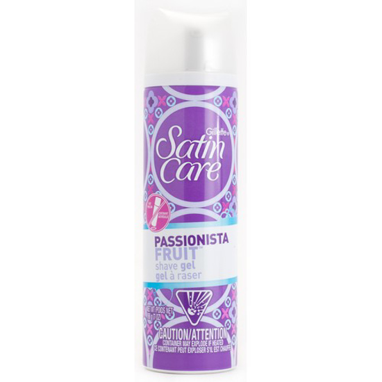 Picture of SATIN CARE SHAVE GEL PSSN FRT 198GR